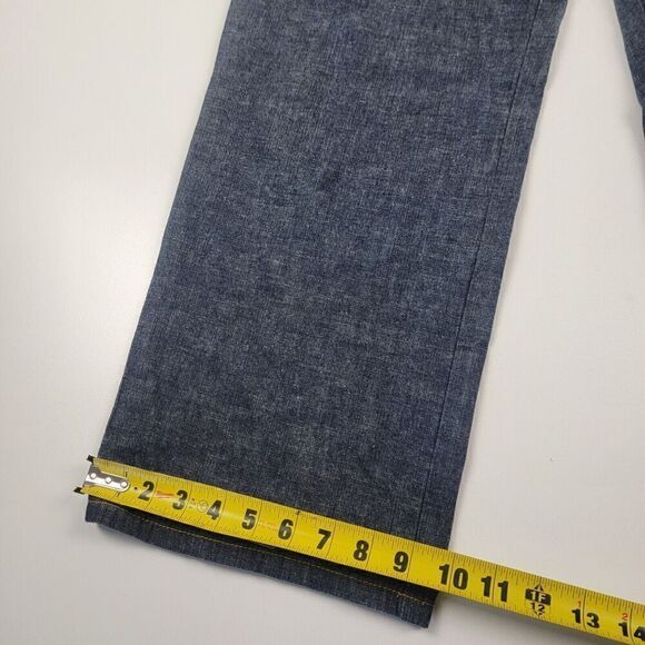 Vintage Y2K Ecko Untld Jeans Mens 34x30 Baggy Wide Leg Grunge Jnco Style Hip Hop - Picture 10 of 11